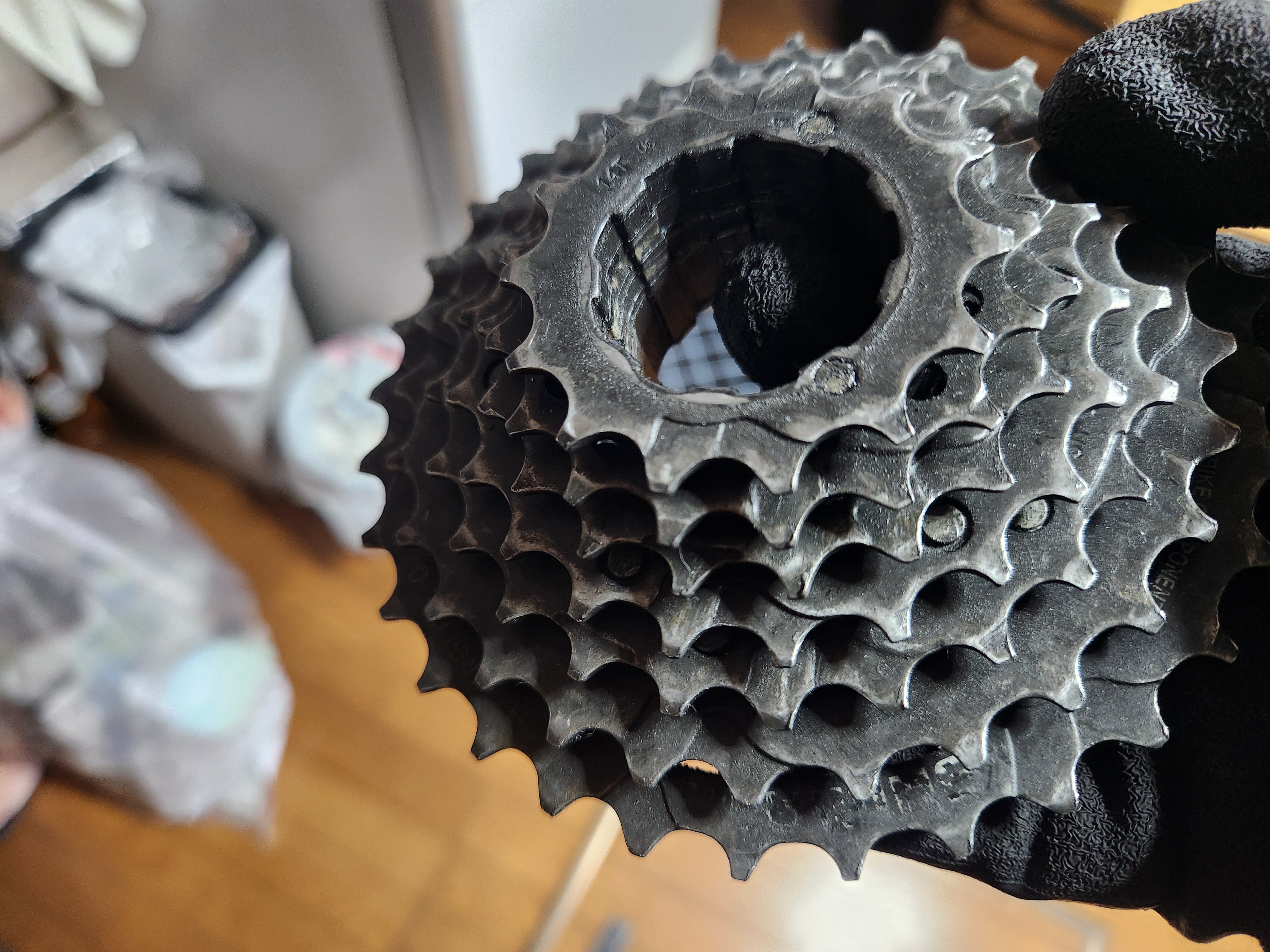 歯が死んだスプロケットの写真